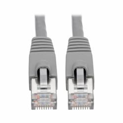Eaton Tripp Lite N262-003-GY Cat6a 10G Snagless Shielded STP Ethernet Cable [RJ45 M/M], PoE, Gray, 3 ft. [0.91 m] 