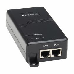 Tripp Lite NPOE-30W-1G-INT Gigabit PoE+ Midspan Active Injector - IEEE 802.3at/802.3af, 30W, 1 Port, International Power Cords 