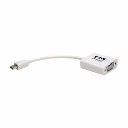 Eaton Tripp Lite P137-06N-VGA Keyspan Mini DisplayPort to Active VGA Adapter, Video Converter [M/F], White, 6-in. [15.24 cm] 