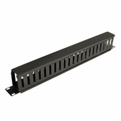 Eaton Tripp Lite SRCABLEDUCT1U SmartRack 1U Horizontal Cable Manager - Finger duct with cover 
