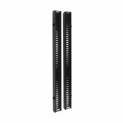 Eaton Tripp Lite SRCABLEDUCTVRT SmartRack 6 ft. [1.83 m] Vertical Cable Manager - Double finger duct with cover & toolless mounting 