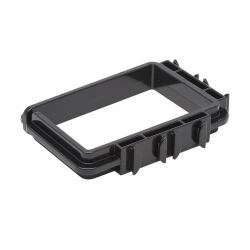 Eaton Tripp Lite SRCABLERINGLG Cable Management D-Rings for Rack Enclosures - Button Mount, Large, 3 x 4 in., 12 Pack 