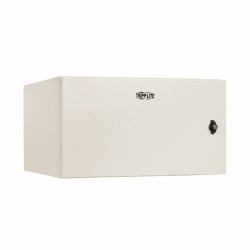 Eaton Tripp Lite SRN4G6UDP SmartRack Industrial Enclosure with Lock - NEMA 4, Wall Mount, Metal Construction, 20.5 in. Depth, 6U, Gray 