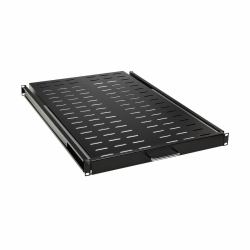 Eaton Tripp Lite SRSHELF4PSLVENT SmartRack Sliding Steel Rack Shelf - 1U, Vented, 28.3 in. Deep, Holds up to 50 lb. [23 kg] 