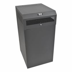 Eaton Tripp Lite SRWF16U38 SmartRack 16U Low-Profile Vertical-Mount Wall-Mount Half-Height Server Rack Enclosure 