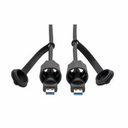 Eaton Tripp Lite U325-010-IND USB 3.0 SuperSpeed A to A M/M Cable, Industrial - IP68, Shielded, 10 ft. [3.05 m], TAA 