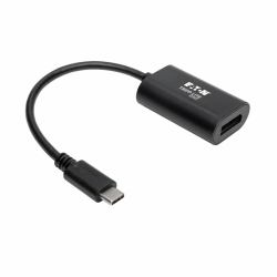 Eaton Tripp Lite U444-06N-DP4K6B USB-C to Displayport 4K 60Hz Adapter, Black 