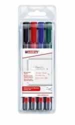 Edding 361 marker 4 pc[s] Fibre tip Black, Blue, Green, Red 