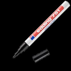 edding 751 Paint marker Black Box of 10