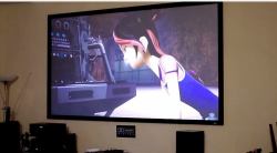 Elite Screens R100WV1 projection screen 2.54 m [100"] 4:3 
