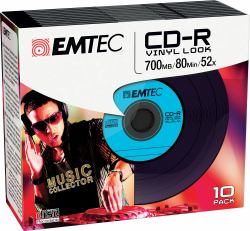 Emtec CD-R Vinyl Look 700 MB 10 pc[s] 