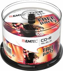 Emtec ECOC805052CB blank CD CD-R 700 MB 52x 50 pc[s] 
