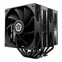 Enermax ETS-TD60D computer cooling system Processor Air cooler 12 cm Black 