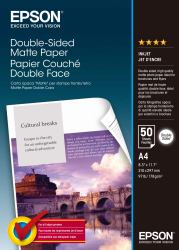 Epson Double Sided Matte Paper - A4 - 50 Sheets 
