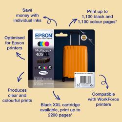 Epson Singlepack Magenta 405 DURABrite Ultra Ink 