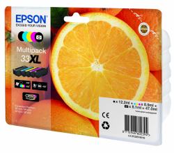 Epson Oranges 33XL Claria Premium Multipack 5-colours Ink 