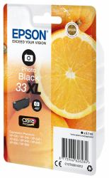 Epson Oranges 33XL Claria Premium Single Photo Black Ink 