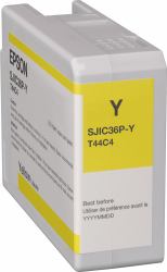Epson SJIC36P[Y]: Ink cartridge for ColorWorks C6500/C6000 [Yellow] 