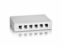 Equip 12-Port Keystone Jack Surface Mount Box 