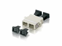 Equip SC Fiber Optic Adapter/Coupler, OM1/OM2 