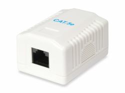 Equip 1-Port Cat.5e Surface Mount Box 