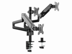 Equip 17"-27" Triple Monitor Desk Mount Bracket 