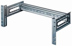 Equip Rails 19', 4U DIN, RAL7035 Grey 