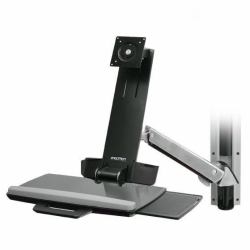 Ergotron StyleView Sit-Stand Combo System 61 cm [24"] Wall Aluminium 