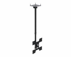 Ergonomic Solutions SpacePole Digital Signage Telescopic ceiling mount for screens up to 75" [VESA 200 to VESA 400] 