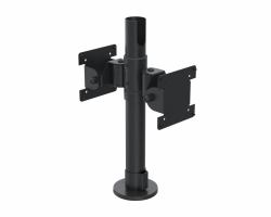 Ergonomic Solutions SpacePole POS Back-to-back Screen Mount, VESA 75/100 [<10 kg] 
