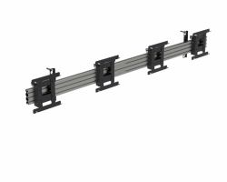 Ergonomic Solutions SpacePole Digital Signage Menu board mount, with tilt, for 4 screens [portrait] up to 43" [VESA 100 and 200] 