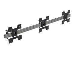 Ergonomic Solutions SpacePole Digital Signage Menu board mount, with tilt, for 3 screens [landscape] up to 55" [max VESA 400] 