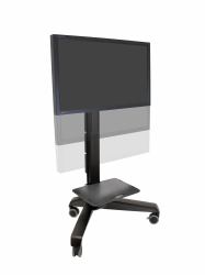 Ergotron Neo-Flex Mobile MediaCenter VHD Black Flat panel Multimedia cart 