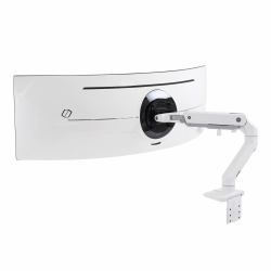 Ergotron HX Series HX Desk Monitor Arm with HD Pivot [white] 