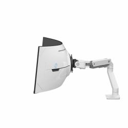 Ergotron HX Series HX ARM WITH VERY HEAVY DUTY PIVOT DESK [WHITE], FOR 1000R 57" MONITORS 