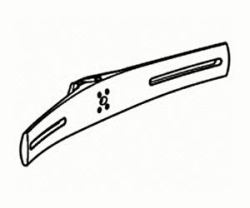 Ergotron DS100 28" Crossbar Black Metal 
