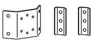 Ergotron T-Slot Bracket Kit Aluminium 
