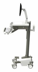 Ergotron M031-0101-100000-1-0 All-in-One PC/workstation mount/stand 19.5 kg White, Grey 61 cm [24"] 