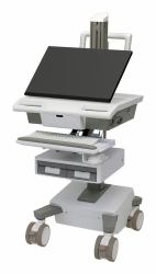 Ergotron M031-0101-120001-1-0 All-in-One PC/workstation mount/stand 19.5 kg White, Grey 61 cm [24"] 