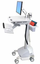 Ergotron SV42-6201-C multimedia cart/stand Aluminium, Grey, White Flat panel 