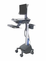 Ergotron STYLEVIEW CART LCD PIVOT LiFe POWERED Grey Multimedia cart 