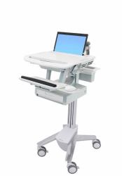 Ergotron StyleView Aluminium, Grey, White Laptop Multimedia cart 