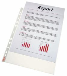 Esselte Premium Pocket A4, 30% pre-consumer recycled plastic 