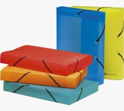 Exacompta 5977E file storage box Polypropylene [PP] Blue, Green, Orange, Red, Yellow 
