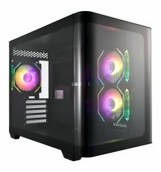 FSP S380-BA Case Mini Tower mITX, mATX Black ARGB 