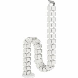 Fellowes 100136872 cable organizer Desk Cable sleeve White 1 pc[s] 