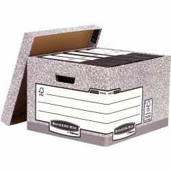 Fellowes 181201 file storage box Carton Grey 