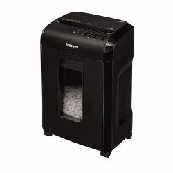 Fellowes Powershred 10M paper shredder Micro-cut shredding Black 