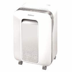 Fellowes LX Series LX201 paper shredder Micro-cut shredding 23 cm Silver, White 