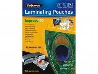 Fellowes Glossy Pouches A4 100 pcs. 100mµ laminator pouch 